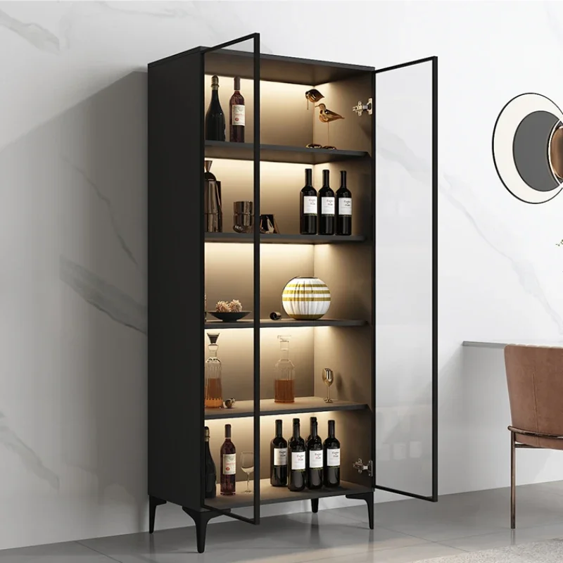 Современный простой винный шкаф обеденный боковой маленькая модель Роскошный