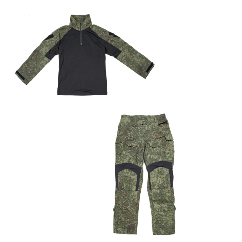 Русские зеленые мужские топы EMR брюки тактический костюм лягушки G3 тренировочная