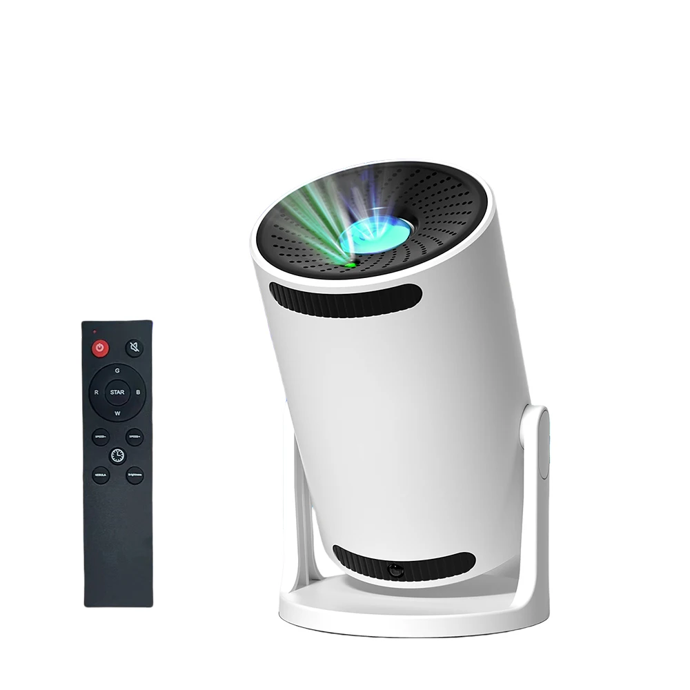 16-цветный RGB-звездный проектор с черным отверстием, ночник, Bluetooth-музыкальный плеер, пульт дистанционного управления, красочный лазерный проекционный ночник