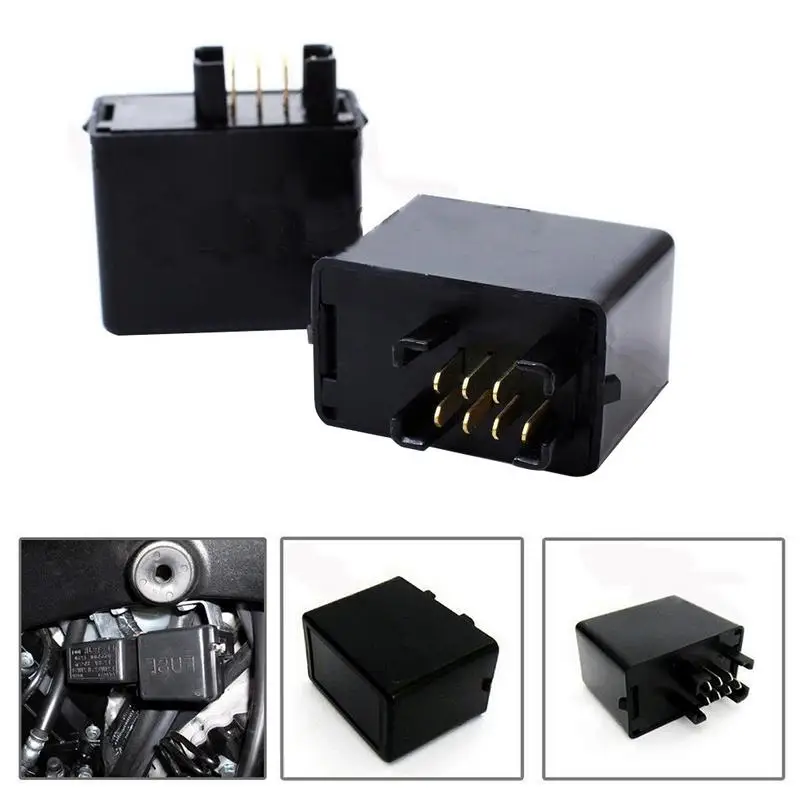 

7-Pin Flasher Relay Auto Strobe Motorcycle Decoders For SUZUKI SV650 SV650S SV1000 SV1000S Indicator Signal Led Flasher Relay