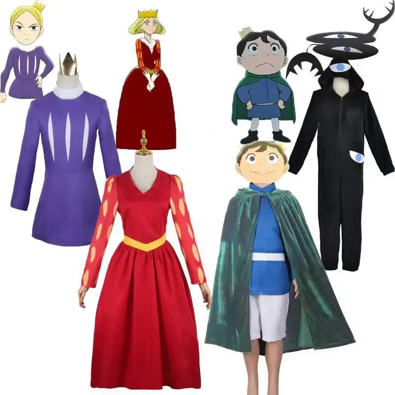 

Anime Ranking of Kings Bojji / Daida / Queen / Xilin / Kage Cosplay Costume Unisex Halloween Christmas Party Show Outfits C74X77