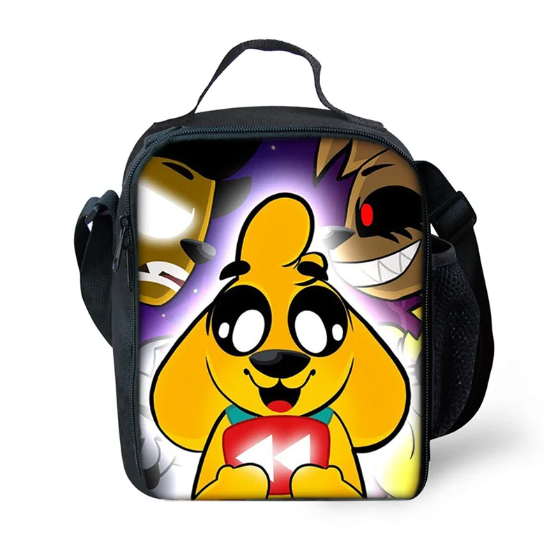 

2023 New MIKECRACK Student Light Zipper Fashion Trend Lunch Bag Primary and Secondary School Students Lunch Box Picnic Ice Bag