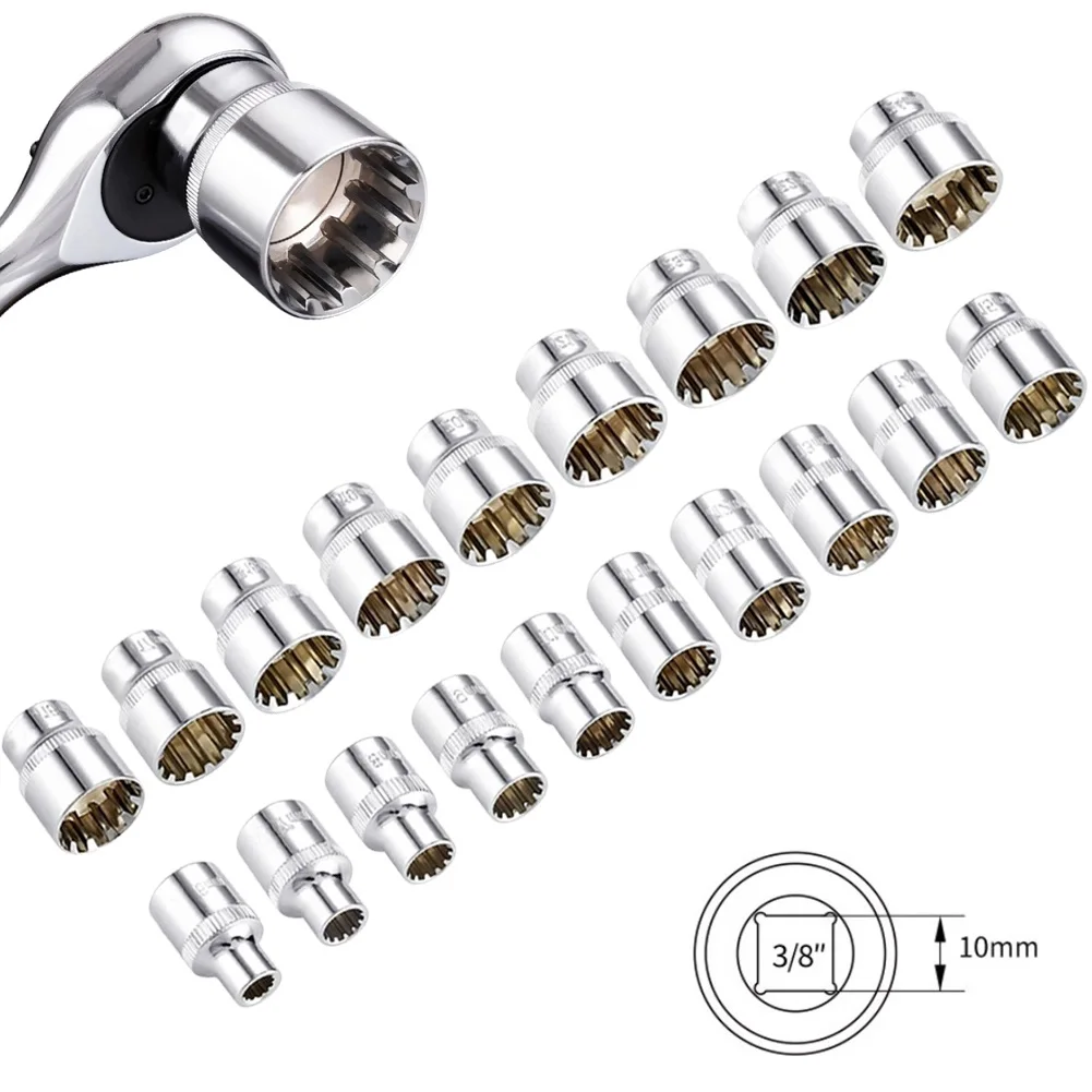 Высокопрочная короткая головка с 12-точечным наконечником Torx гладкая крепежная