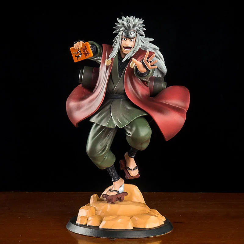 

Naruto 19CM Shippuden Anime Figrue Jiraiya Gama Sennin Statue PVC Action Figures Model Collection Toy for Anime Figurine Figma