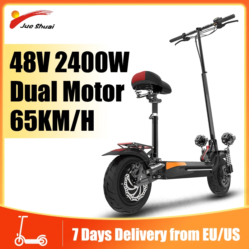 

Скутер электрический с литиевым аккумулятором, 70 км, 18 Ач, 2400 Вт