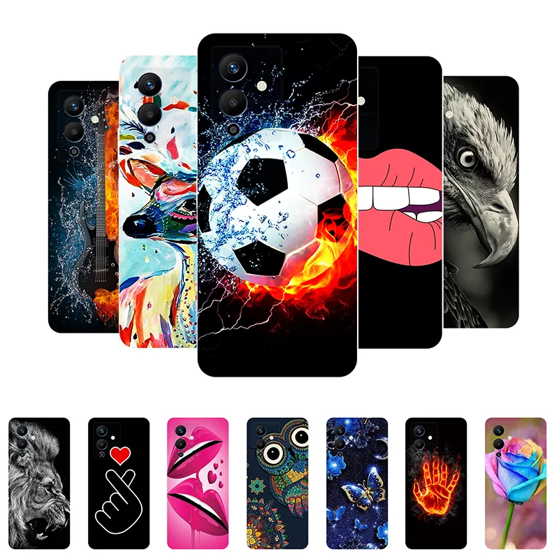 

for Infinix Note 12 5G Case Football Soft Silicone Back Cases for Infinix Note 12 5G X671 Phone Cover Note12 5G etui
