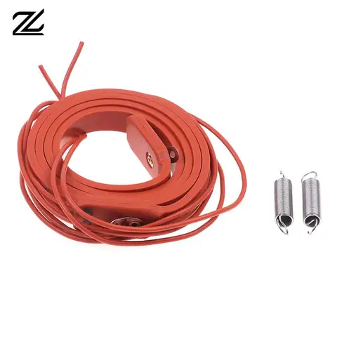 Нагревательный ремень для брожения вина, пива, 220 В, 80 Вт, фотоэлемент, Ширина 1,5 см, длина 100 см