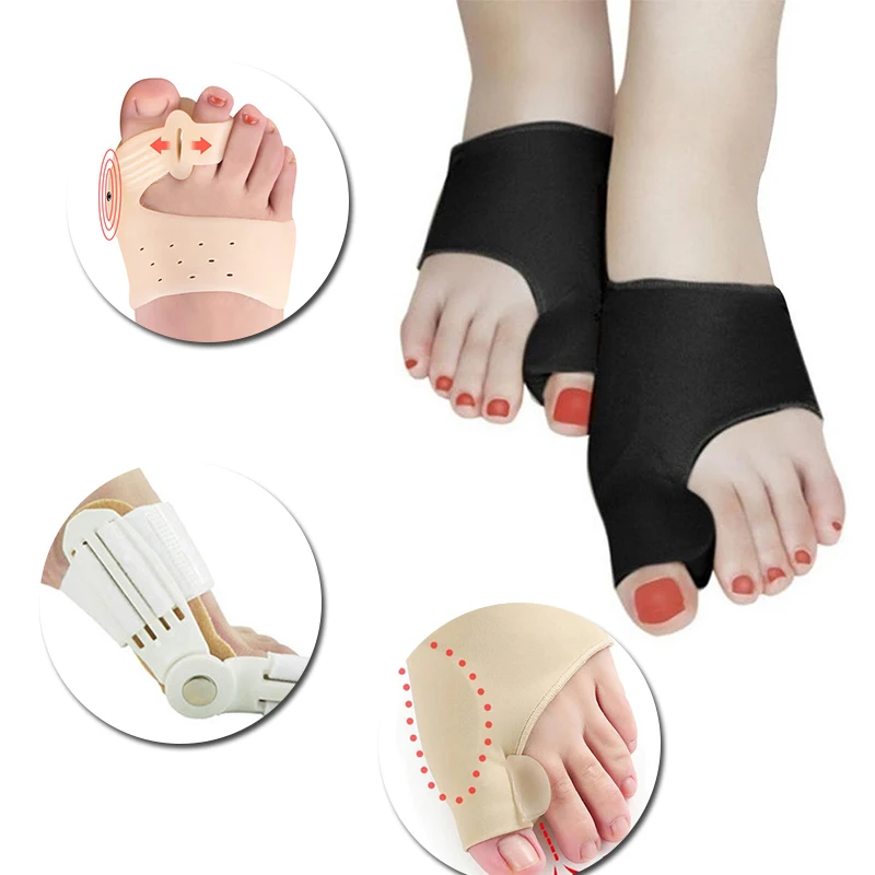 

Feet Care Big Toe Separator Hallux Valgus Corrector Orthotics Bone Thumb Adjuster Correction Pedicure Socks Bunion Straightener