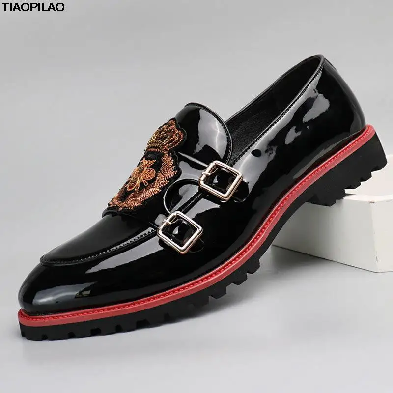 

Мужские кожаные туфли, дышащие, деловой стиль, сезон весна-осень