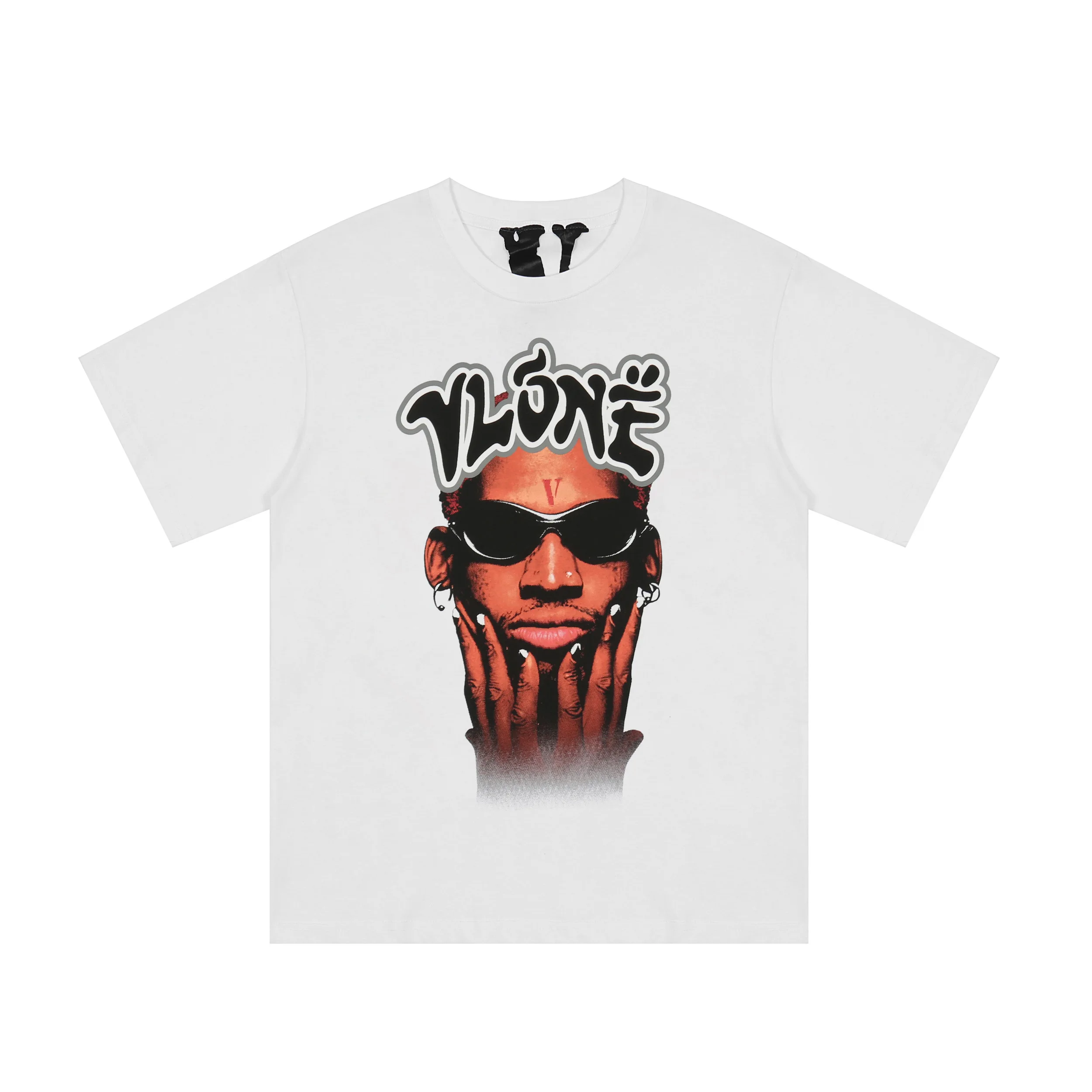 

VLONE NEW Men T Shirt HOP100% Cotton Original Brand Streetwear Women's T-shirt Summer Short Sleeve Hip Hop Pop T-shirt V105