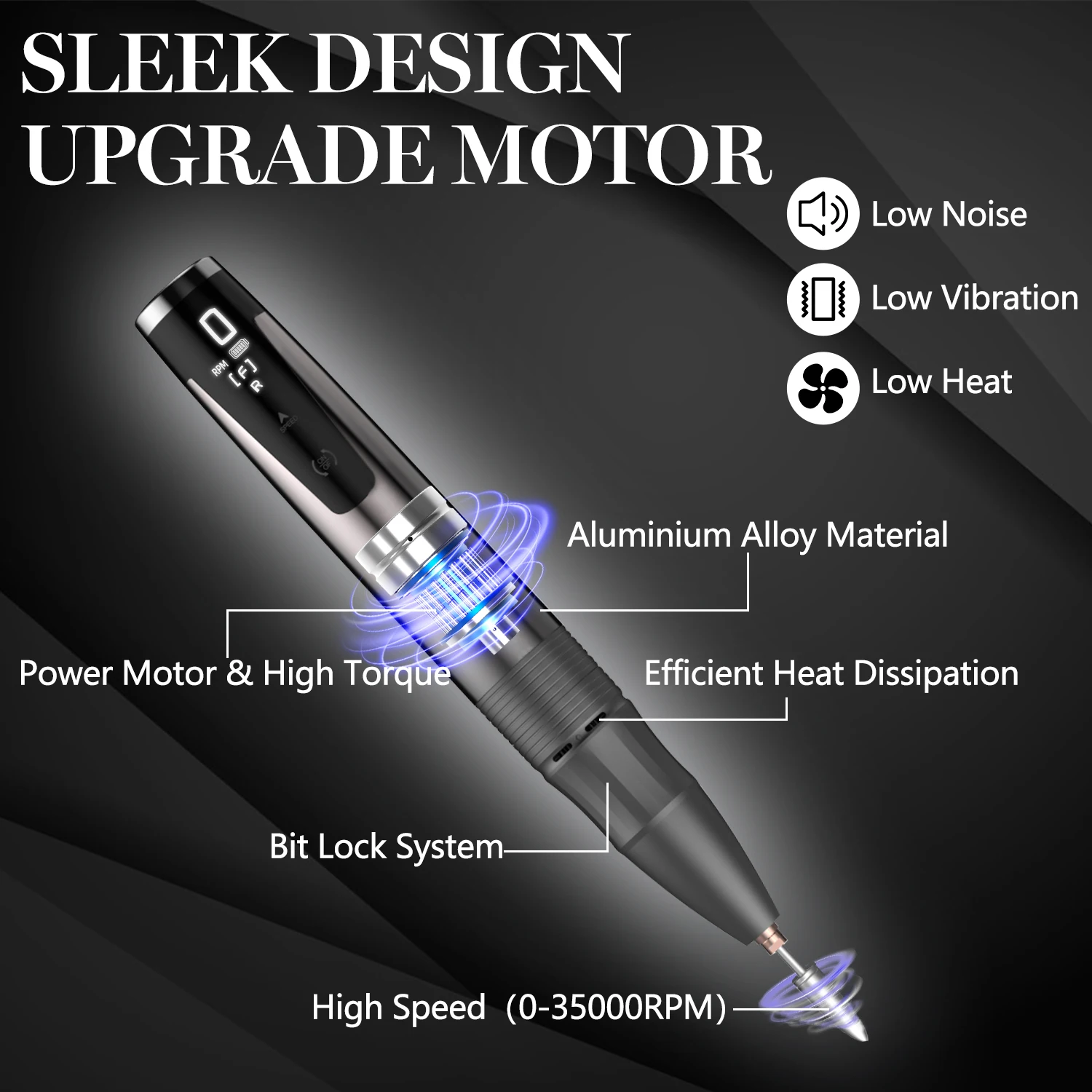 Машинка для маникюра и педикюра 35000 об./мин. |