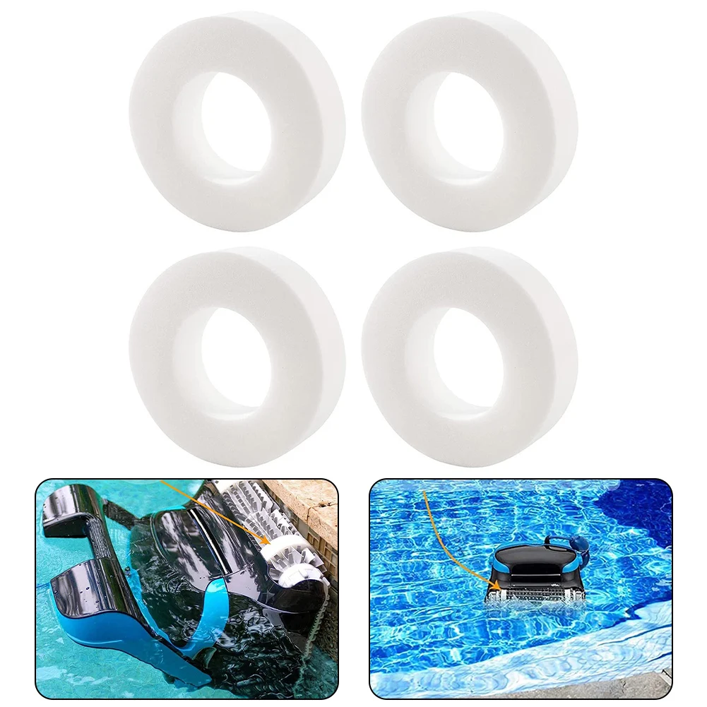 4pcs Climbing Ring For Maytronics For Dolphin 6101611-R4, M200 M400 M500 Swimming Pool Robot Wheel Cover Replace Climbing Ring