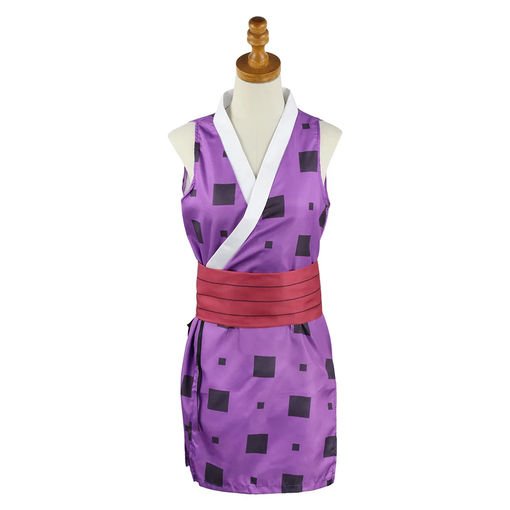 Фото Костюм для косплея Сумы Хиназуру Макио, аниме-костюм из «Кимэцу: Некиёсугаки», женский аниме-кимоно, полный комплект, наряд для Хэллоуина №5