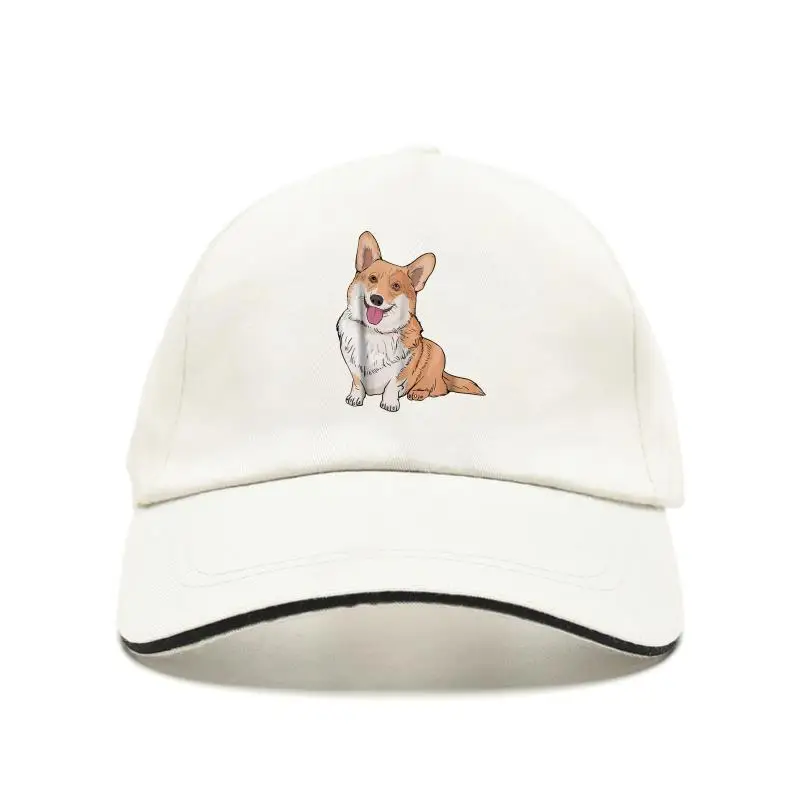 

2022 модная мужская кепка Билл кепки Билл с вышивкой уэльш корги Забавный подарок для любителей милой собаки