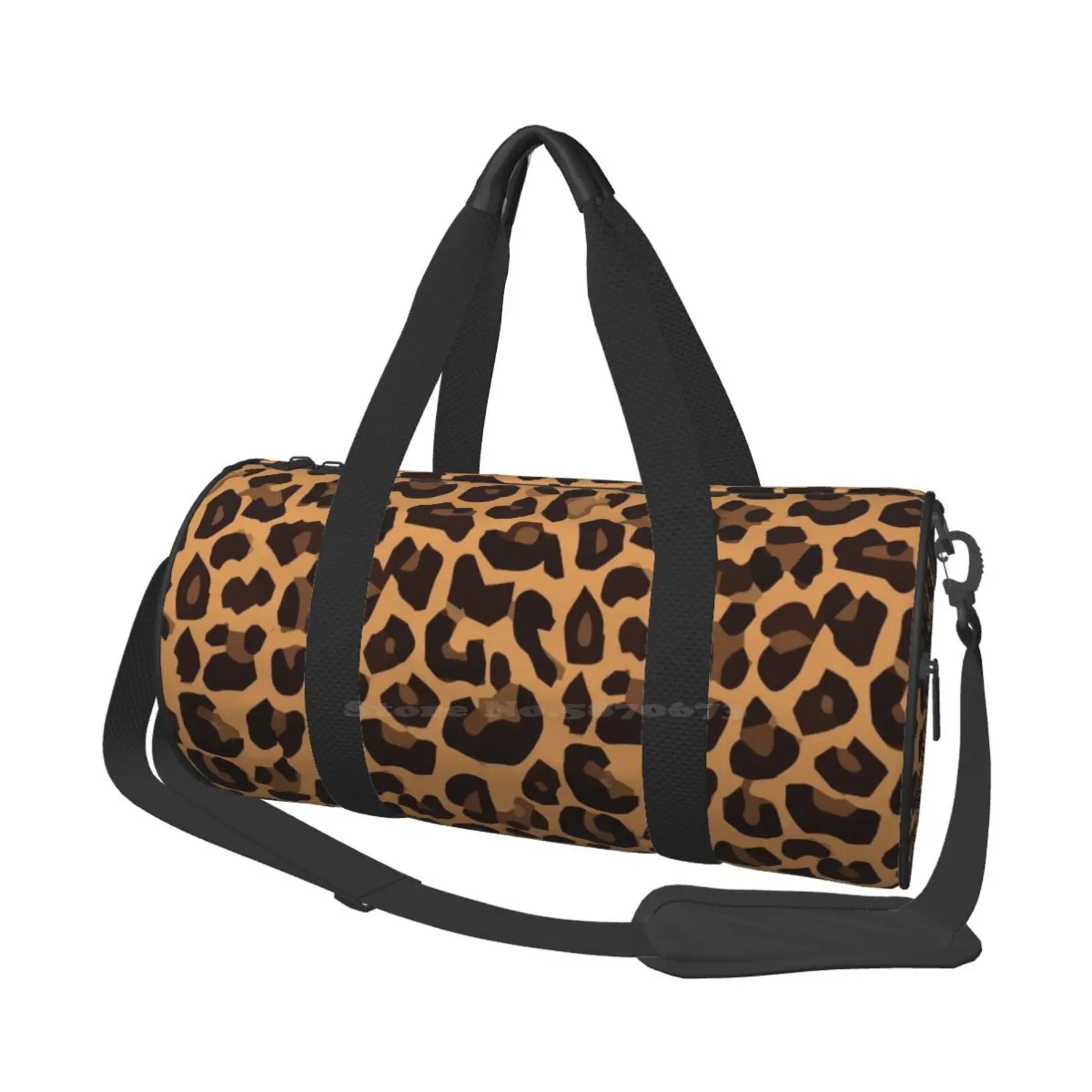 

Leopard Leopard Pattern Imprint Animals Shoulder Bag Shopping Storage Bags Satchel Men Women Leopard Leoprint Africa Safari