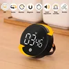 Magnetic Kitchen Timer LED Digital Timer Manual Countdown Timer Alarm Clock Cooking Shower Study Fitness Stopwatch Time Master 1