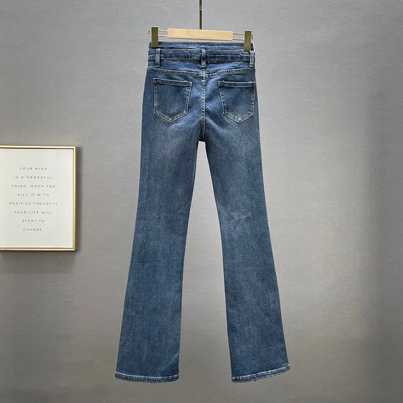 Женские джинсы с высокой талией