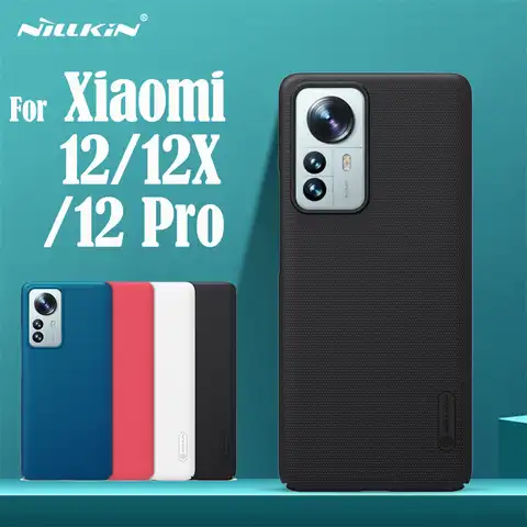 Чехол NILLKIN для Xiaomi Mi 12 Pro, супер матовый чехол, роскошная жесткая задняя крышка из поликарбоната для Xiaomi Mi 12 12X Mi12, защитный чехол для телефона