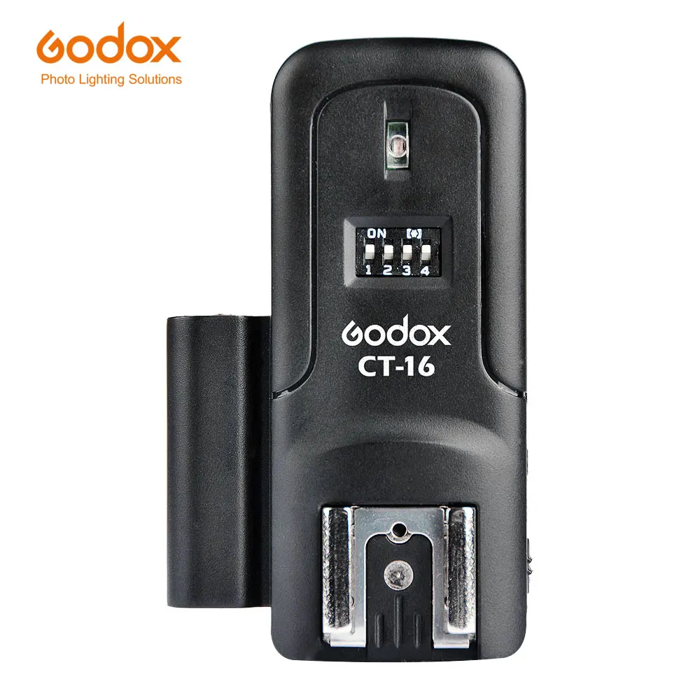 

Godox CTR-16 CT-16 16 Channels Wireless Flash Receiver for Canon Nikon Pentax Studio Flash (Without Transmitter)
