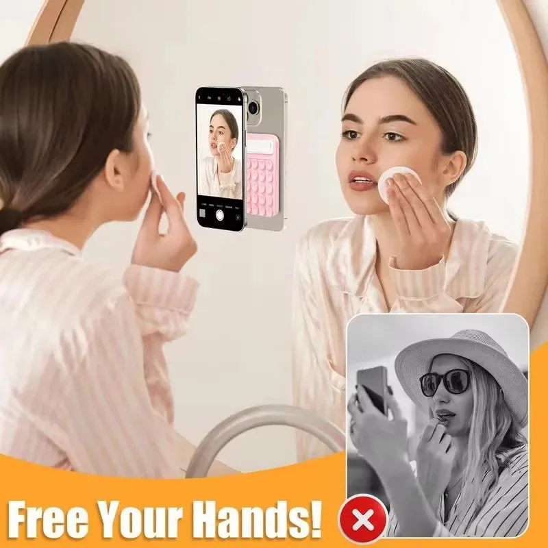 Силиконовая подставка на присоске для телефона MagSafe держатель громкой связи с