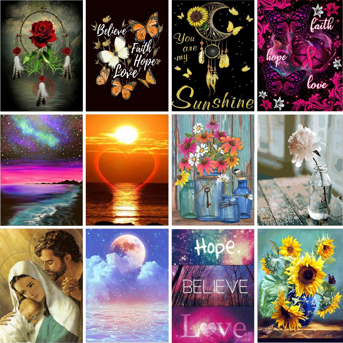 

Алмазная 5d живопись с мотивом пейзажа «сделай сам», полноразмерная Мозаика из смолы, вышивка стразами, украшение Стразы для дома, подарок