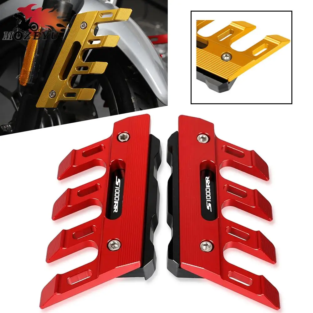 

FOR BMW S1000RR S1000 RR 2001 2002 2003 2004 2005-2021 Mudguard side protection block S 1000 RR front fender anti-fall slider