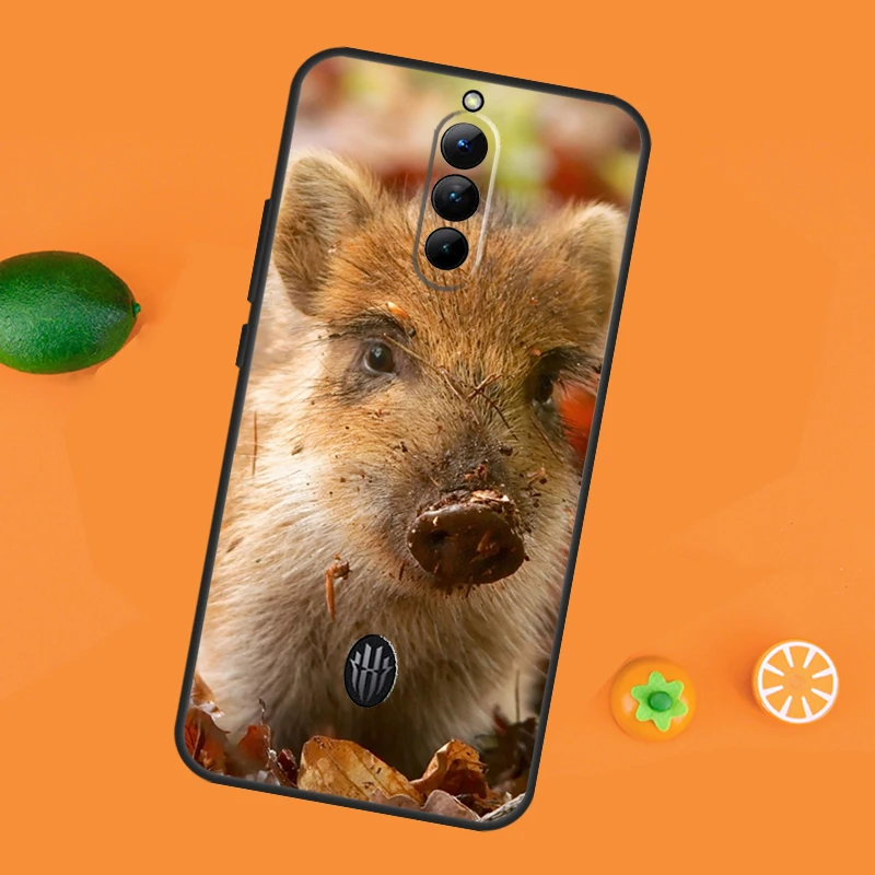 Чехол с рисунком дикого кабана для ZTE Nubia Red Magic 9 Pro 8 8S Plus 6 7 6S 7S 6R