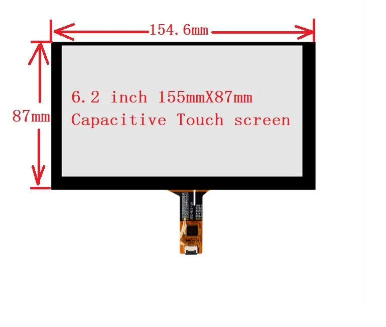 

Планшет Raspberry Pi, 6,2 дюйма, 15, 5 х87 мм