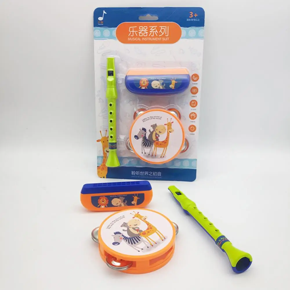 

3 шт./набор, Детская гармоника с мультяшными животными