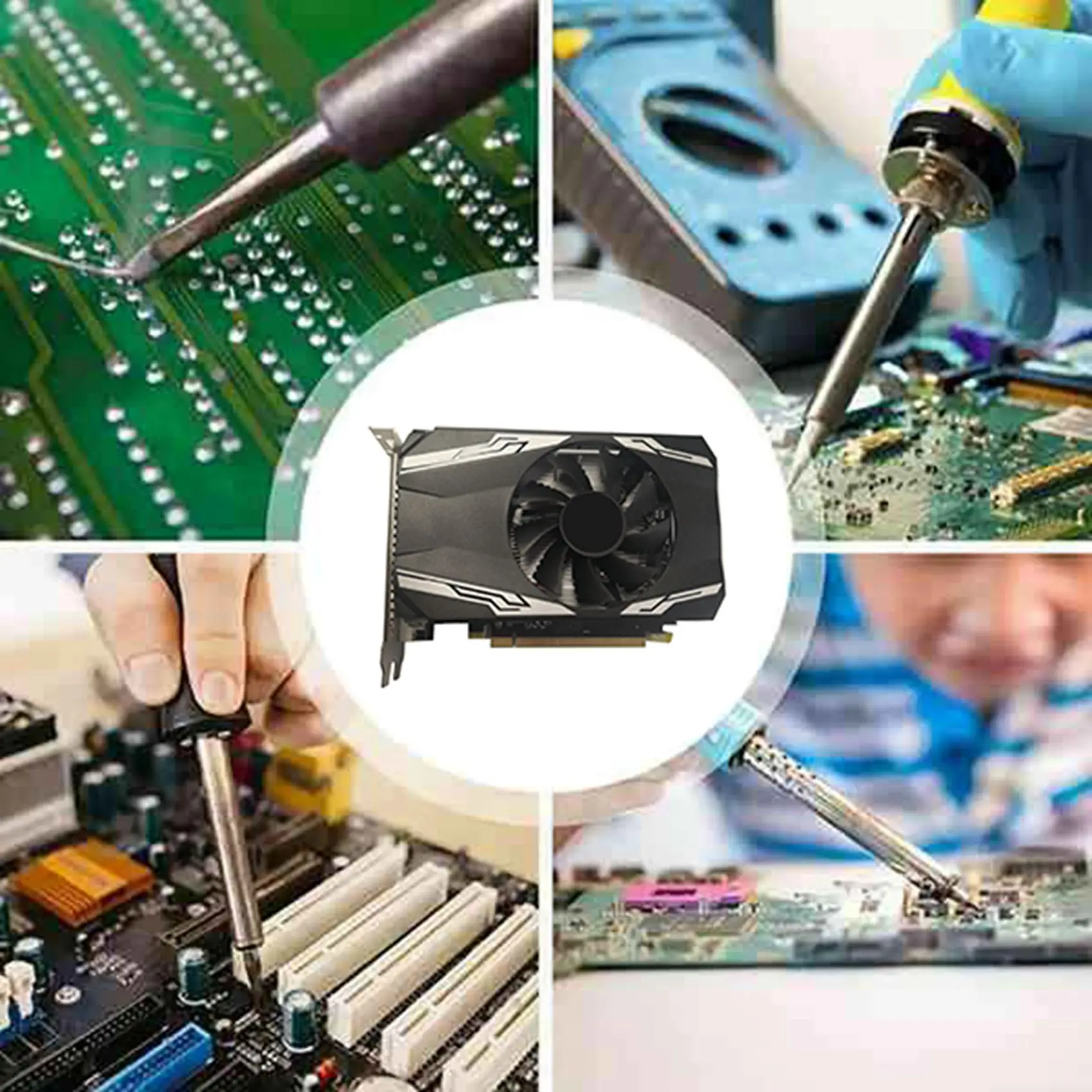 R7 240 4 ГБ DDR3 видеокарта 2 0 бит PCIE 780 900 МГц GPU HDMI-совместимая DVI VGA для настольного ПК |