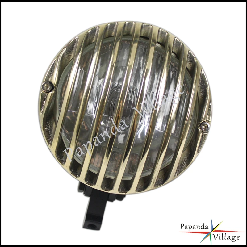 Универсальная мотоциклетная Классическая фара 12 В передняя для Harley Chopper Bobber Cafe