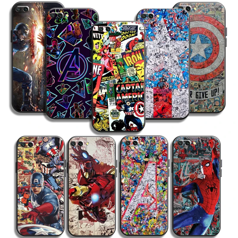 

Marvel Spiderman Iron Man Phone Cases For Huawei Honor P Smart Z P Smart 2019 P Smart 2020 P20 P20 Lite P20 Pro Coque