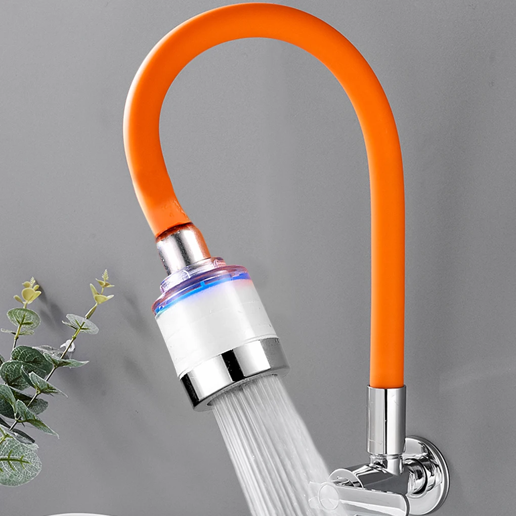 

Faucet Extension Extender Bathroom 360° Rotation Adjust Free Bending Pipe Universal Bathroom Kitchen Household Garden Supplies