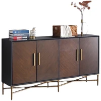 solid wood luxury porch cabinet shoe cabinet living room decoration sideboard