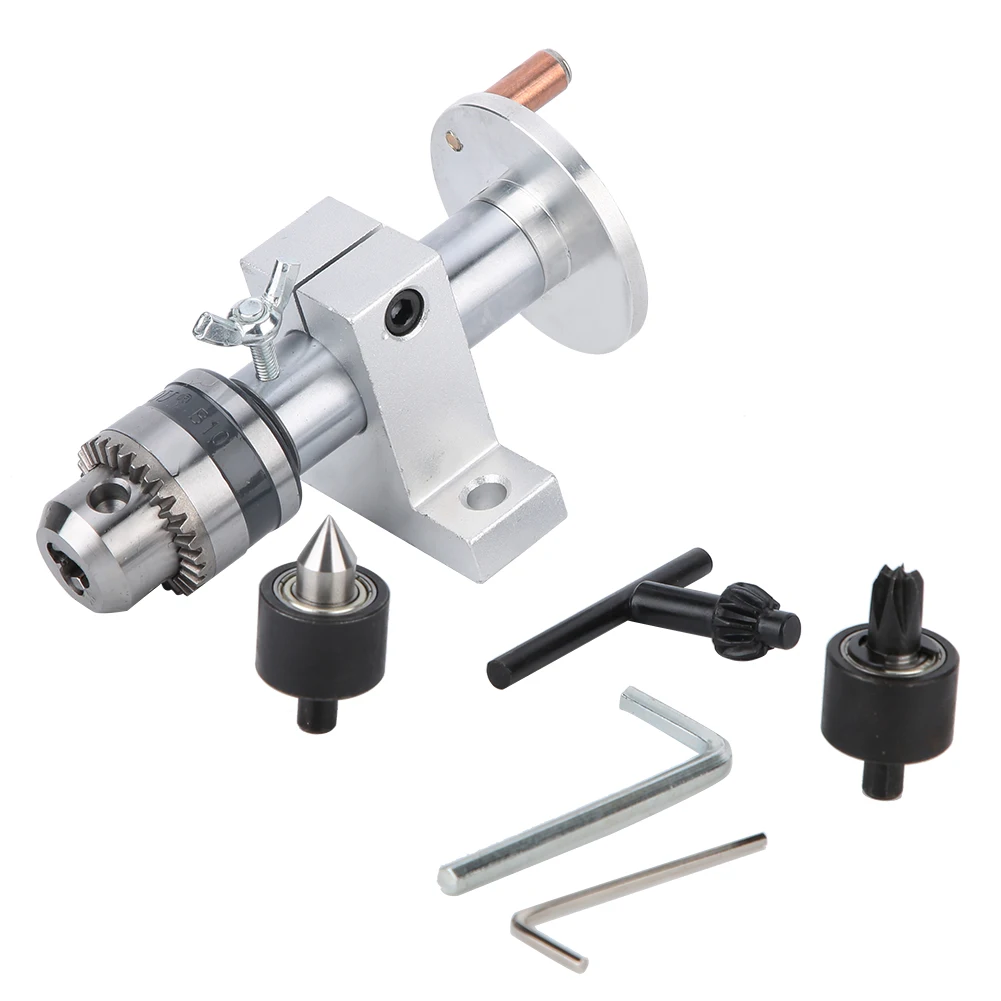 

DIY Woodworking Precise Live Revolving Center with Wrench for Mini Lathe Machine