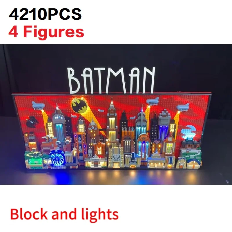 4210 шт. Детский конструктор анимационная серия совместимый с 76271