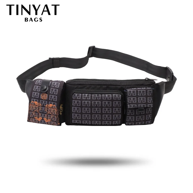 

New Men's Fanny Packs Purse Casual Large Phone Money Male Waist Bag Pack Women's Belt Pouch Waterproof Travel Banana Bum Bag