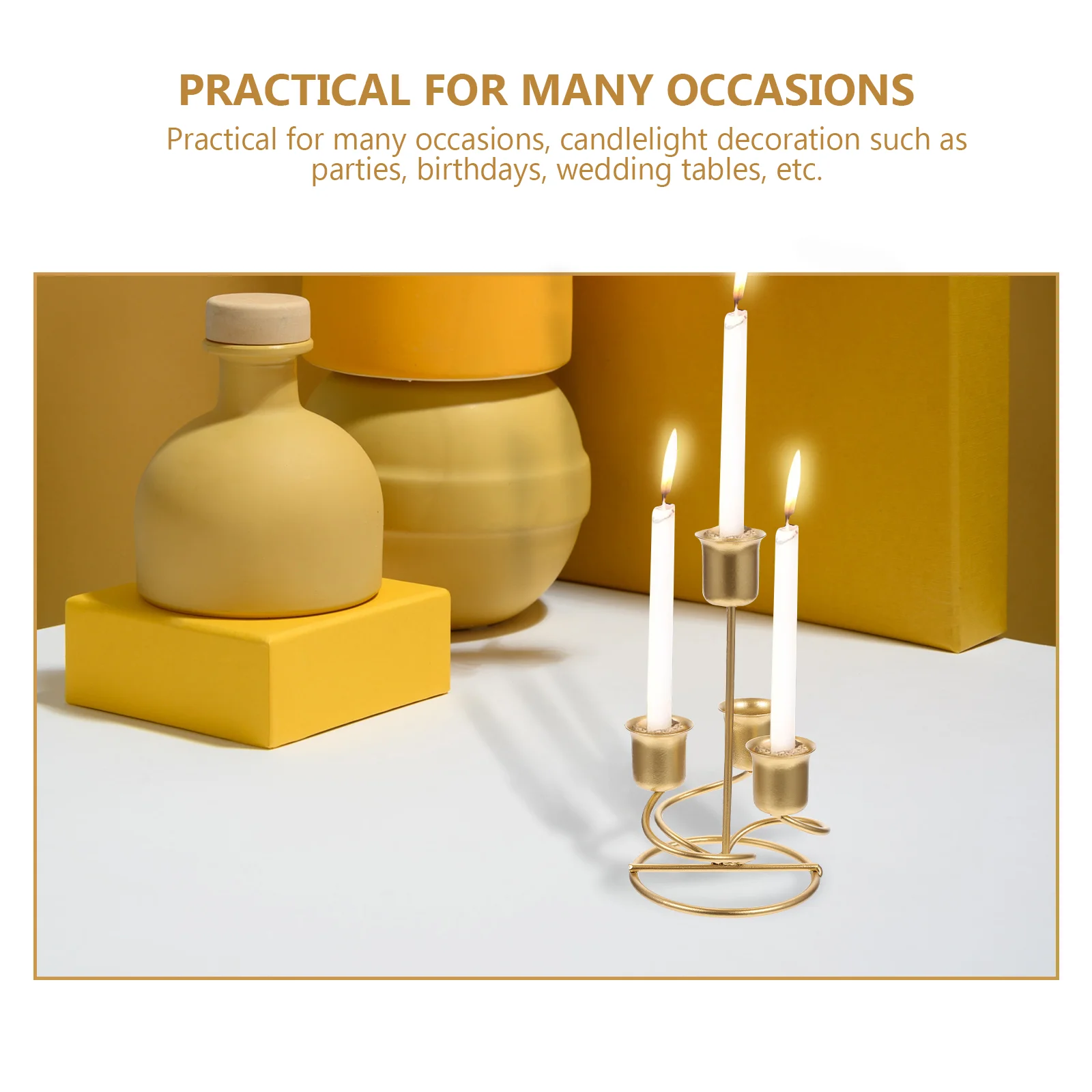 Железный держатель подсвечник черные палочки подставки в стиле ретро винтажный