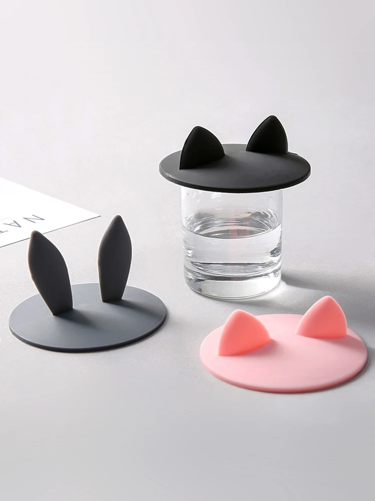 

Крышка для чашки Силиконовая Круглая Пыленепроницаемая универсальная креативная керамическая стеклянная крышка для чашки