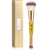 ducare dou ended powder brush concealer brush makeup brushes perfect for rounded taperd liquid cream blending buffing foundation