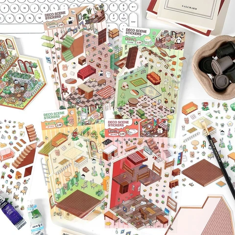 Набор наклеек "Мой маленький домик"