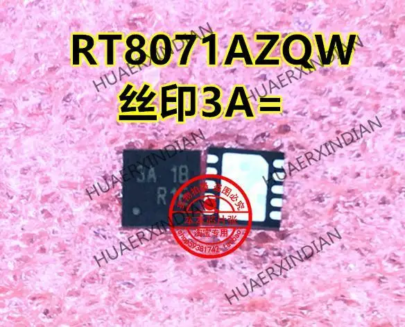 

1PCS RT8071AZQW RT8071A Printing 3A=FF 3A= QFN10 Quality Assurance