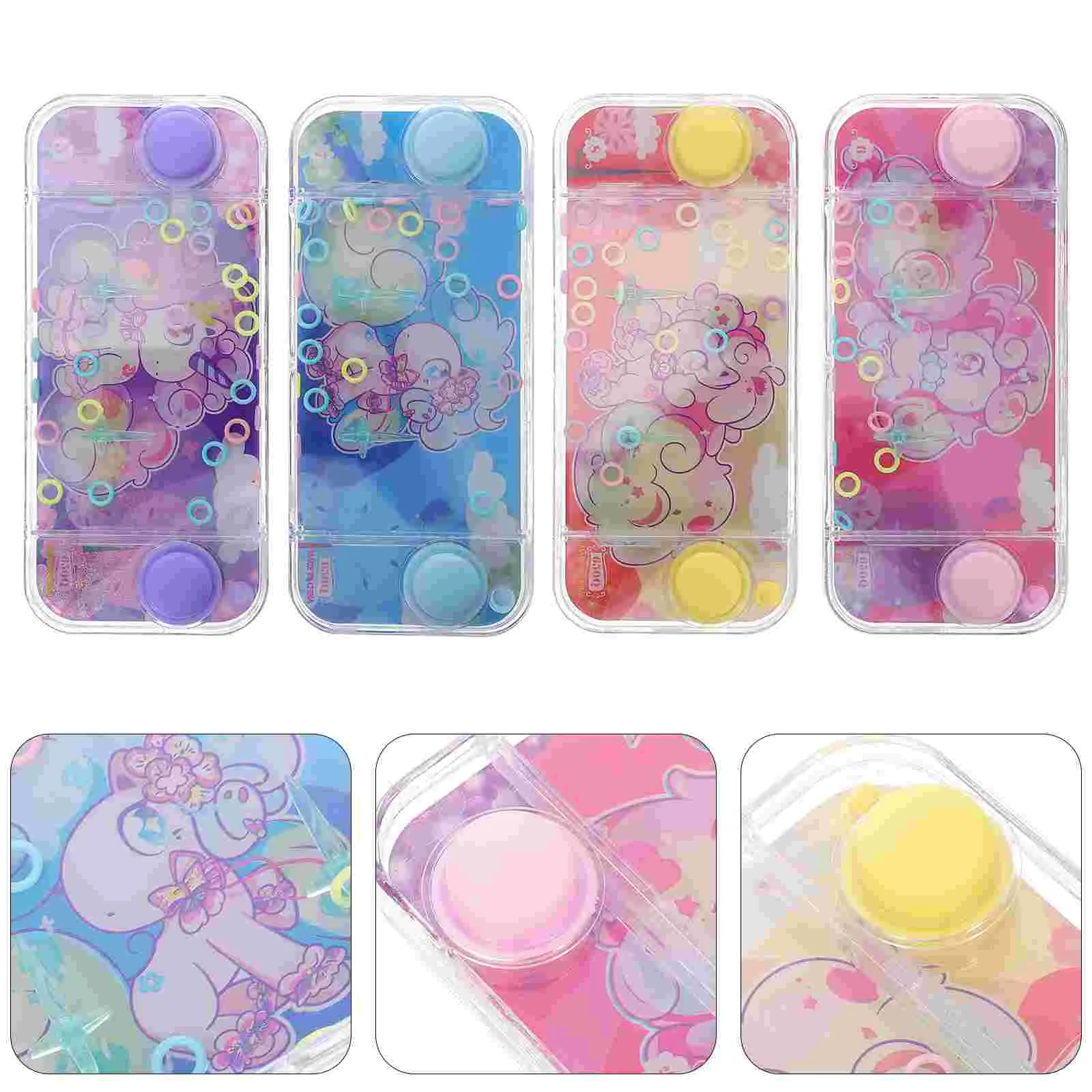 4 шт. портативные водные игры игрушки с водным кольцом игровые для бросания колец