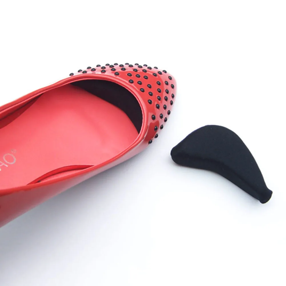 1 Pair Forefoot Insert Pad For Women High Heels Toe Plug Half Sponge Shoes Cushion Feet Filler Insoles Anti-Pain Adjust Pads