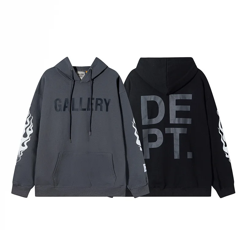 

GALLERY DEPT TIDE streetwear Hand drawn graffiti splashing ink letters print hoodie men Fashion Oversize HipHop Hooded pullover