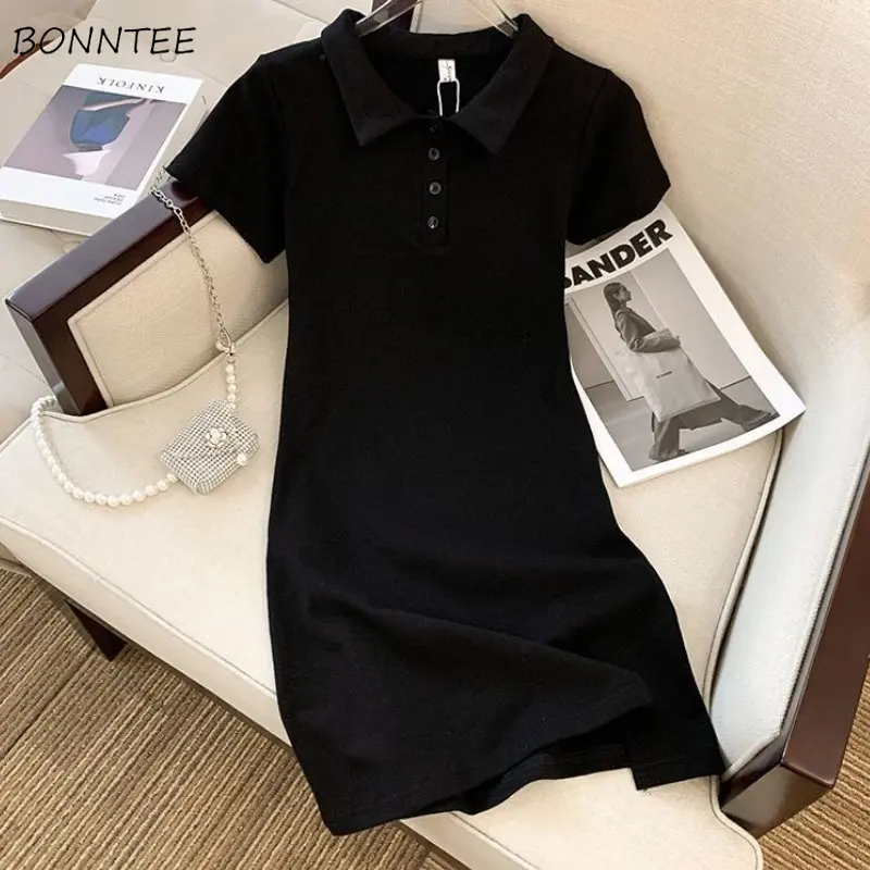 

Облегающее мини-платье для женщин, Красивое Летнее асимметричное платье с разрезом в стиле преппи, уличная одежда, простая Студенческая популярная Повседневная Базовая одежда Ulzzang, новинка