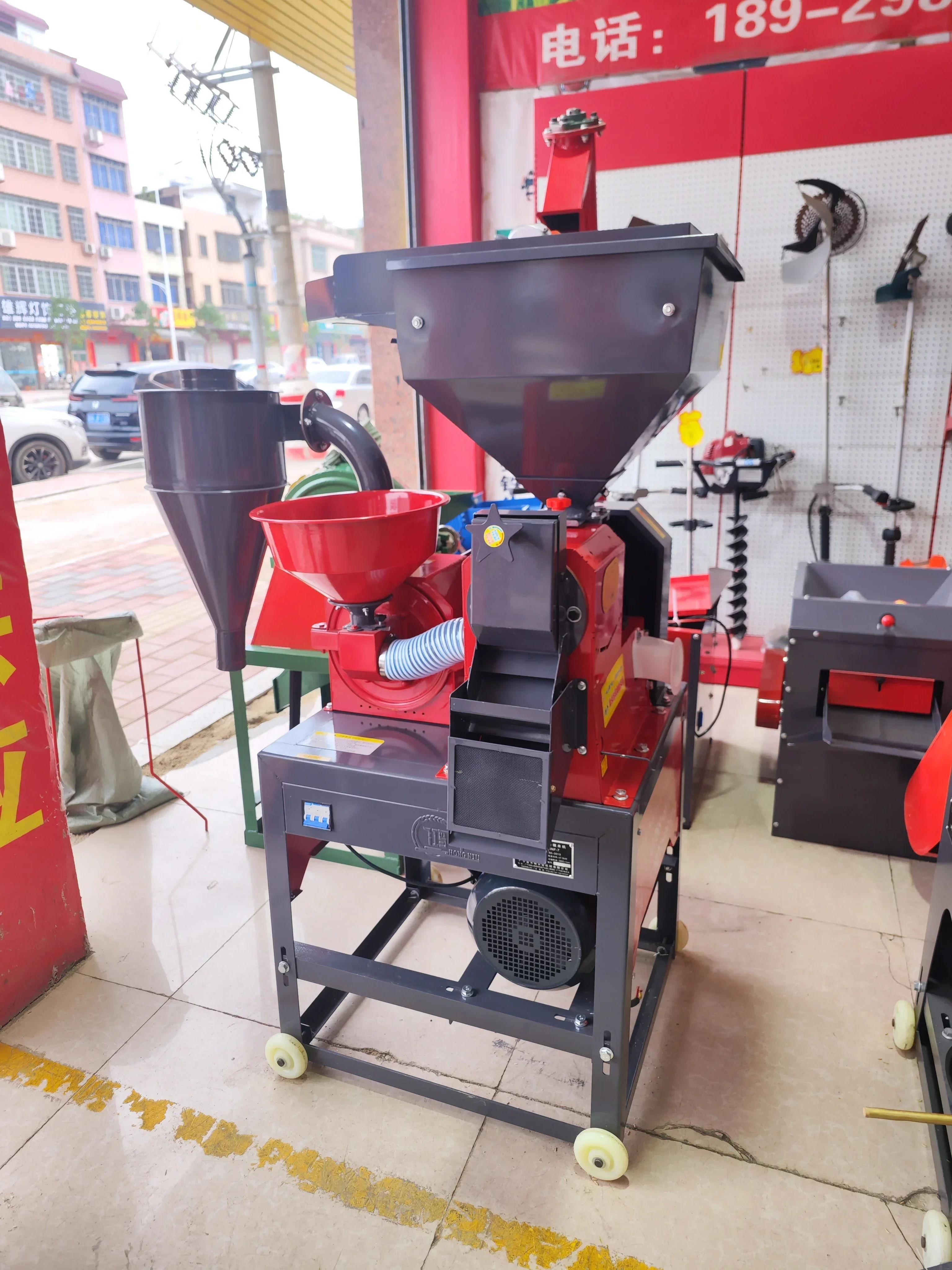 Фрезер для зерен пшеницы сорго кукурузы