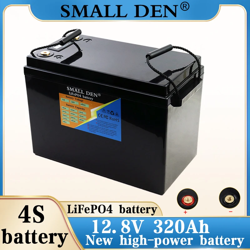 Аккумуляторная батарея 12 8 В Ач LiFePO4 4S1P высокомощная магнитола для солнечного