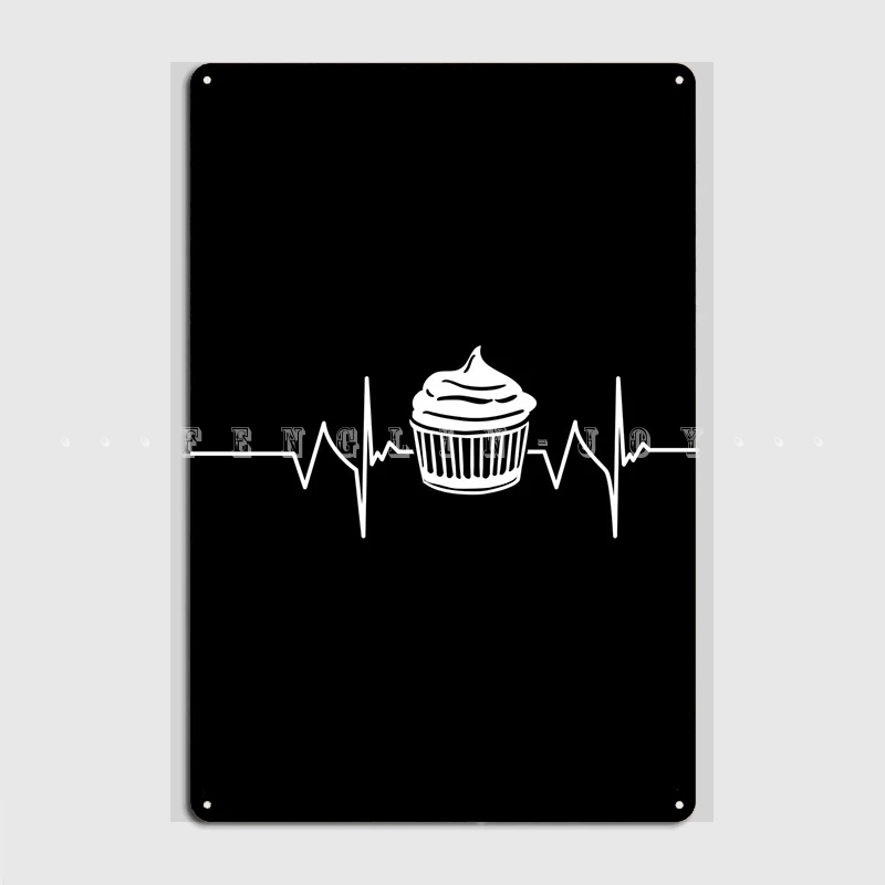 

Cupcake Metal Sign Club Party Club Bar Retro Poster Tin Sign Poster