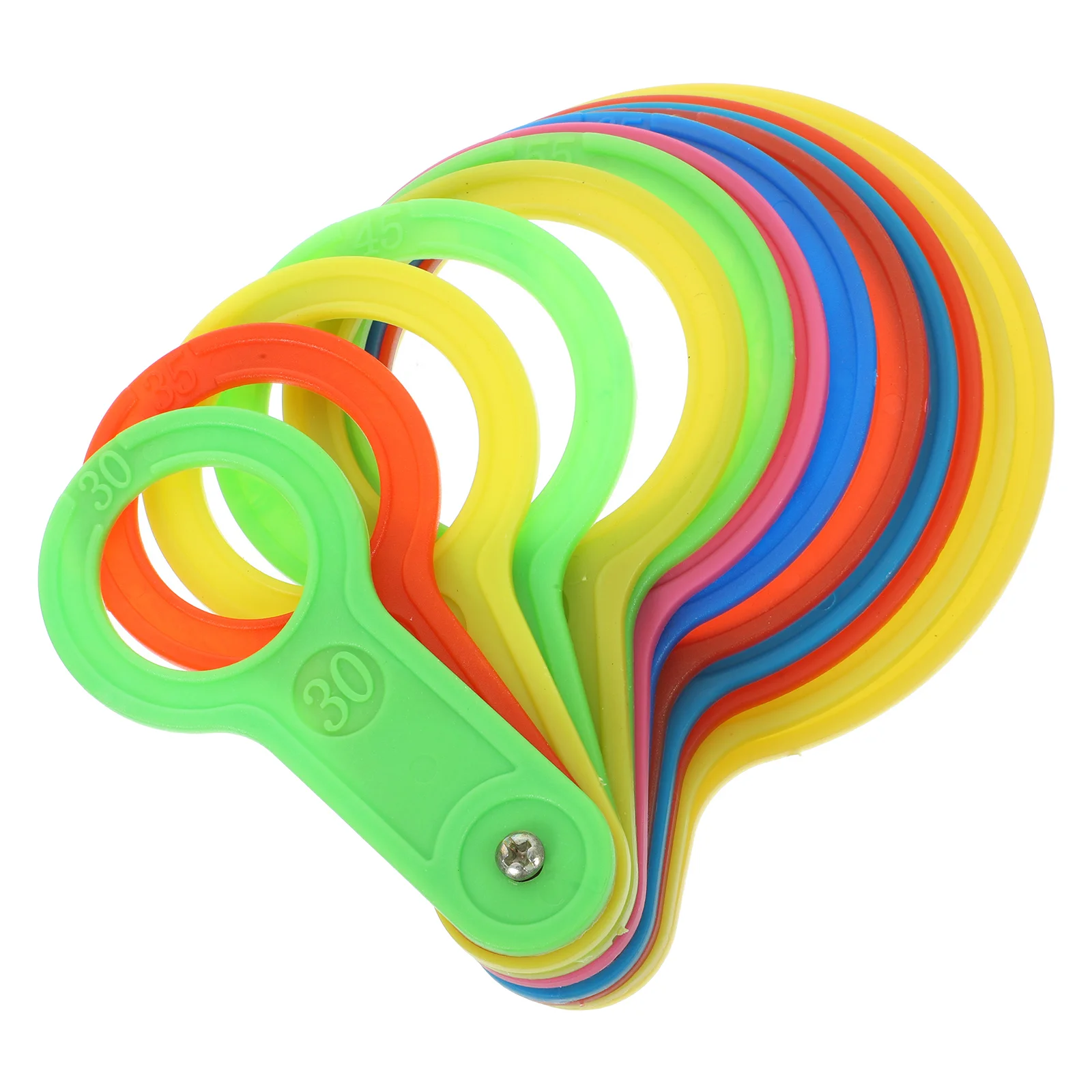 

of Fruit Diameter Measuring Circle Practical Plastic Fruit Diameter Measuring Lap